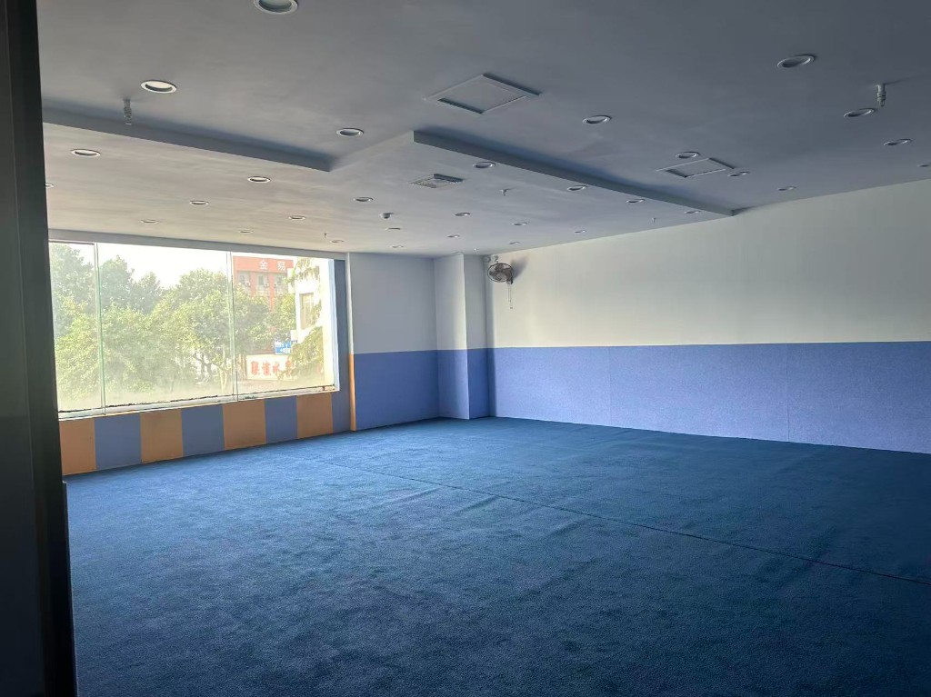 Training hall with natural light